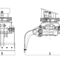 Rotating Hydraulic Grapple – RHG80