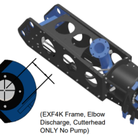 4-inch Excavator Pump Attachment EXF-4000