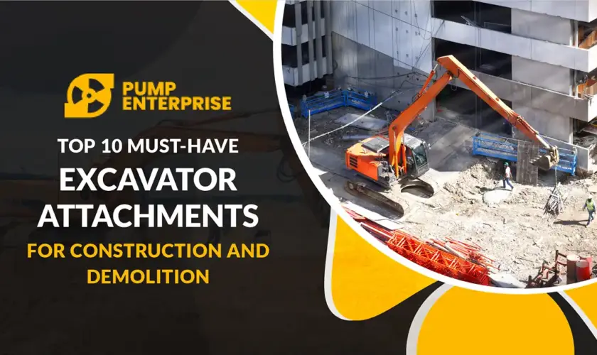 Top 10 Must-Have Excavator Attachments for Construction and Demolition